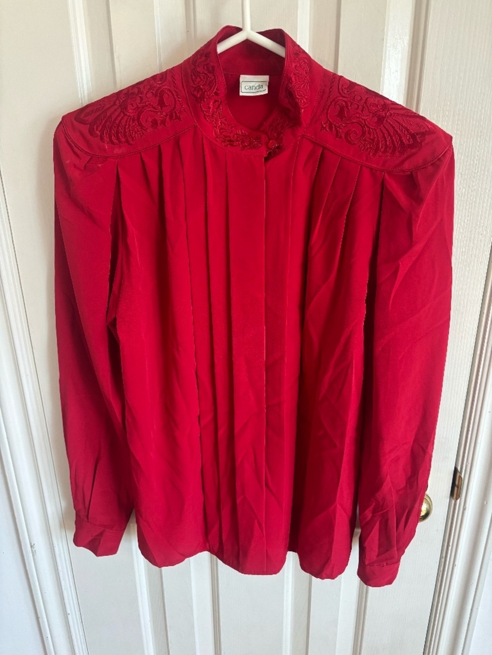 Vintage 80s embroidered blouse * accepting offers